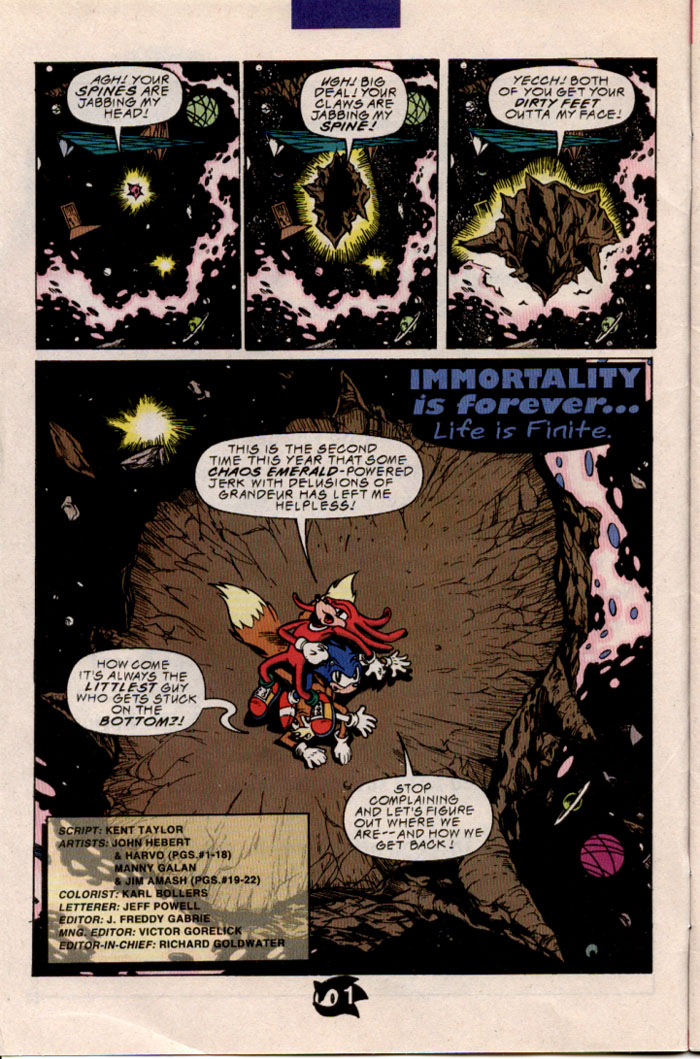 Sonic - Archie Adventure Series March 1998 Page 2